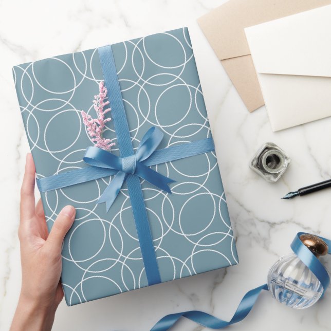 Modernes, einfaches Muster Geschenkpapier (Schenken)