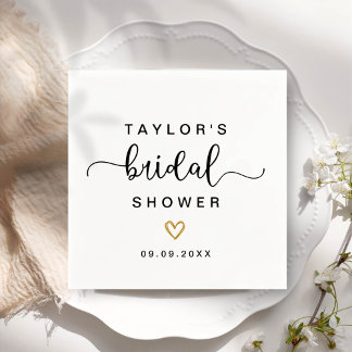 Modernes, einfaches Party für elegantes Skript-Bra Serviette