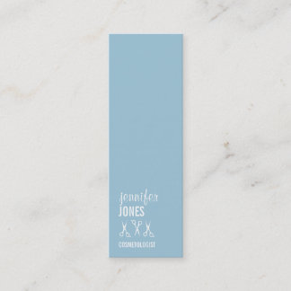 modernes einfaches Scherebudget des eleganten Mini Visitenkarte