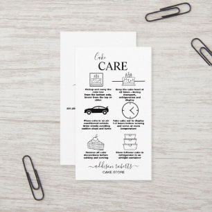 Modernes einfaches Schwarz-Weiß-Geschäft Visitenkarte