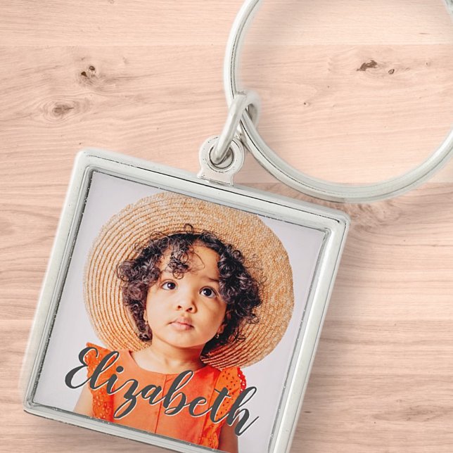 Modernes, einfaches Skript, das Ihren Namen und Ih Schlüsselanhänger (Von Creator hochgeladen)