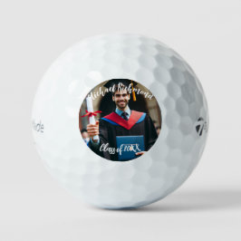 Modernes, einfaches Spanisches Foto | Benutzerdefi Golfball