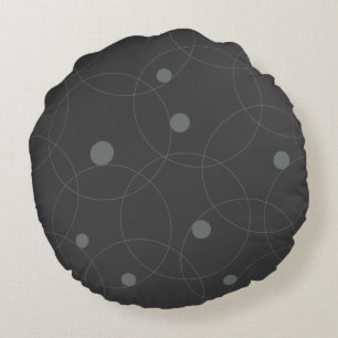 Modernes, einfaches, spielerisches, lustiges Kreis Rundes Kissen