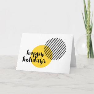 Modernes, einfaches, trendiges Design von "Happy H Karte