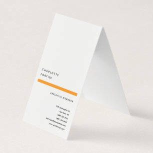 Modernes, einfaches trendy Minimalistisch Visitenkarten