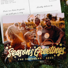 Modernes, einfaches und spielerisches Grußstars Fo