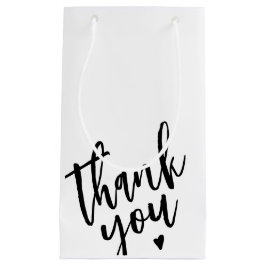 Modernes, einfaches Unternehmen Vielen Dank Kleine Geschenktüte