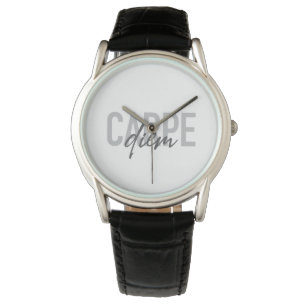 Modernes, einfaches, urbanes, cooles Design Carpe Armbanduhr