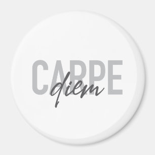Modernes, einfaches, urbanes, cooles Design Carpe  Magnet