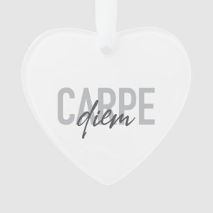 Modernes, einfaches, urbanes, cooles Design Carpe Ornament