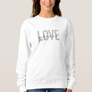 Modernes, einfaches, urbanes, cooles Design der Li Sweatshirt
