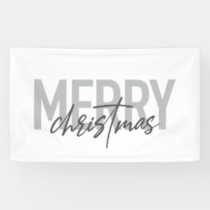 Modernes, einfaches, urbanes cooles Design Frohe W Banner