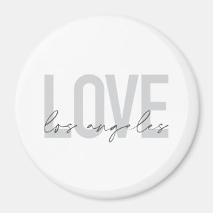 Modernes, einfaches, urbanes Design der Liebe Los Magnet