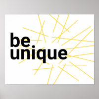 Modernes, einfaches urbanes Grafikdesign von "Be U