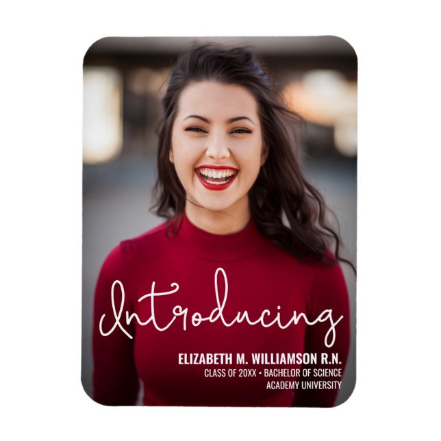 Modernes Einführen des RN-Abschlusses für Krankens Magnet (Vertikal)