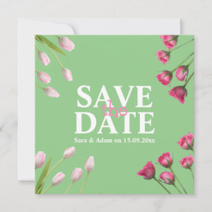 Modernes, einzigartiges Minimalistisches Save the Save The Date