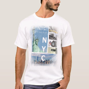 Modernes Elegant New York City Manhattan Nyc T-Shirt