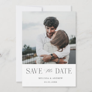 Modernes Elegant Save the Date