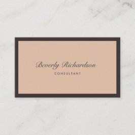 Modernes Elegante Luxe Minimalistisch Beruflich Bl Visitenkarte