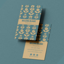 Modernes elegantes Design mit vertikalem Flora-Des