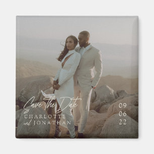 Modernes, elegantes Foto bei Hochzeiten spart das  Magnet