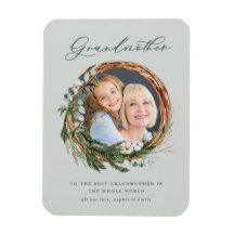 modernes elegantes Foto mit Blattwerk