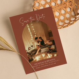Modernes Elegantes Foto Parco Tassino Save The Date