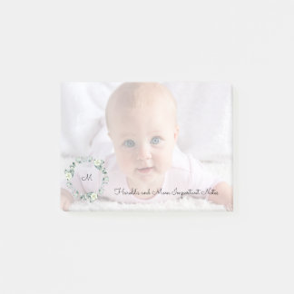 Modernes elegantes Foto Post-it Klebezettel