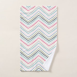 Modernes, elegantes, geometrisches Muster Handtuch