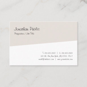 Modernes, elegantes, handgeschriebenes Skript Mini Visitenkarte