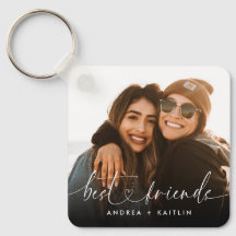 Modernes elegantes Heart Script Bestfriends BESTE