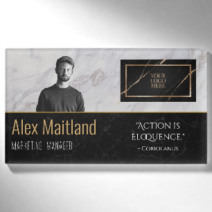 Modernes, elegantes Logo hier Jobangebot Angebot Namenschild