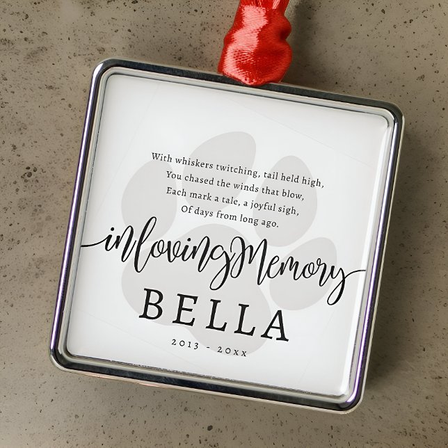 Modernes, elegantes Memorial für einfache, schicke Ornament Aus Metall (Von Creator hochgeladen)