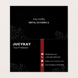 Modernes elegantes Minimalistisches Schlichtes Bus Visitenkarten