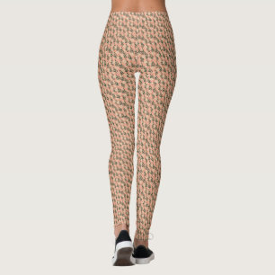 Modernes elegantes Muster Leggings