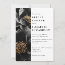 Modernes Elegantes QR-Brautparty