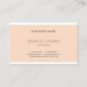 Modernes elegantes, sauberes Grafikdesign Luxus-Tr Visitenkarte