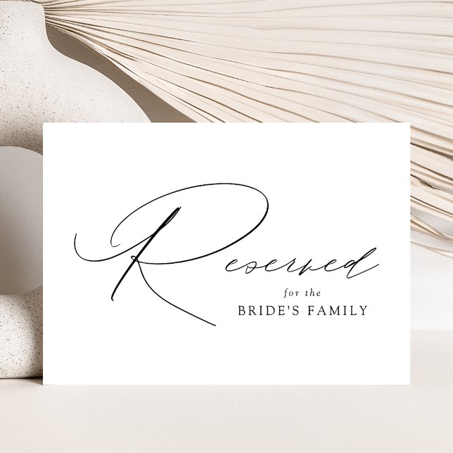 Modernes, elegantes Schwarzes Script vorbehaltenes (Von Creator hochgeladen)