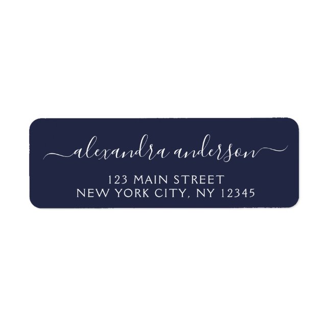 Modernes, elegantes Script-Typografy-Hochzeitserei (Vorne)
