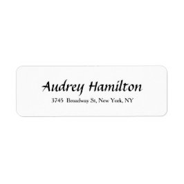 Modernes, elegantes Skript Kreativ Schlicht Schwar