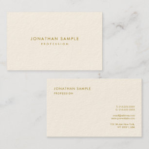 Modernes, elegantes Template für kleine Schriftart Visitenkarte