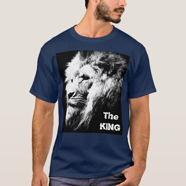 Modernes Elegantes The King Pop T-Shirt (Vorderseite)