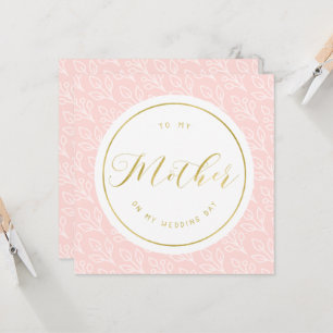 Modernes empfindliches   zu meiner Mutter an Karte