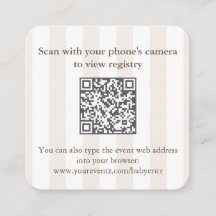 Modernes Espresso Martini Brautparty QR Code UAWG