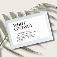 Modernes Etikett für Produktverpackungen