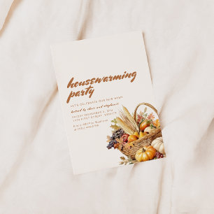 Modernes Fall Housewarming Party laden ein Einladung