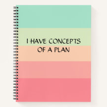 Modernes Farbblock Horizontales Streifen rosa Mono