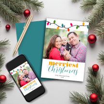 Modernes, farbenfroh gestaltetes Weihnachtslicht F