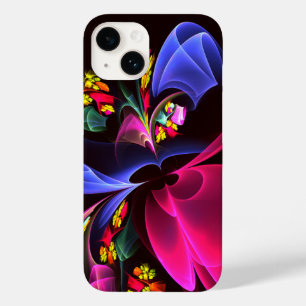 Modernes, farbenfrohes Abstraktes Kunstmuster #06 Case-Mate iPhone 14 Hülle