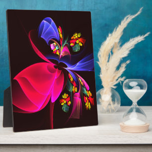 Modernes, farbenfrohes Abstraktes Kunstmuster #06 Fotoplatte